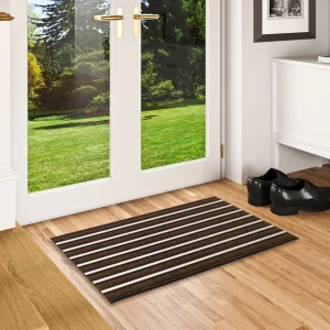 Pergamon Fußmatte Sauberlauf Alu Mat In Braun 12