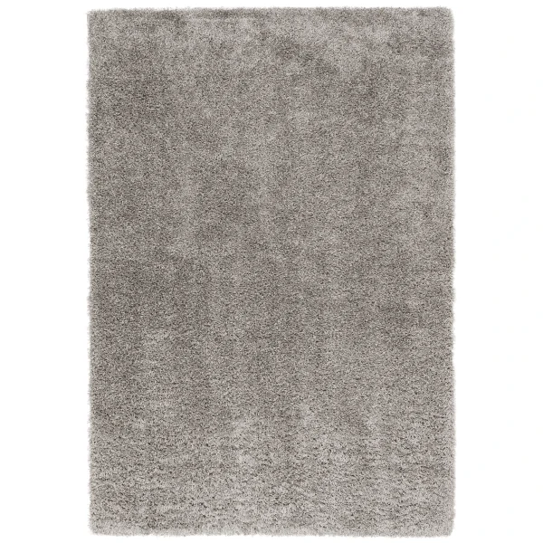 Pergamon Hochflor Langflor Shaggy Teppich Fluffy In Grijs 1