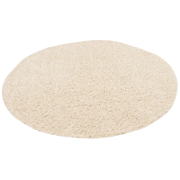 Pergamon Hochflor Langflor Shaggy Teppich Fluffy Rund In Beige 3