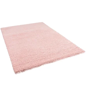 Pergamon Hochflor Langflor Shaggy Teppich Luxury In Rosa 9