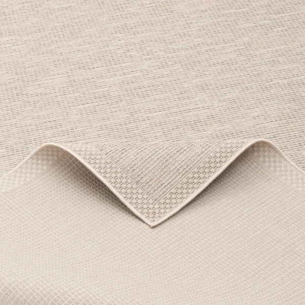 Pergamon In & Outdoor Teppich Flachgewebe Ottawa Bordüre In Beige 5