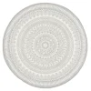 Pergamon In- Und Outdoor Teppich Carpetto Rund In Grijs 23