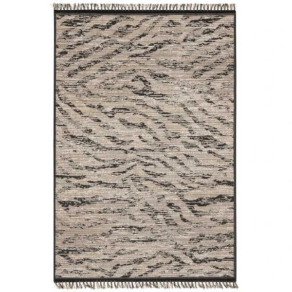 Pergamon Jute Natur Style Teppich Origin Animal Print In Beige 1