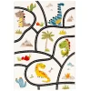 Pergamon Kinder Teppich Maui Kids Dino Straßenteppich In Bunt 19