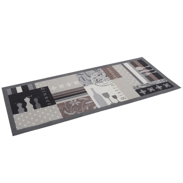 Pergamon Küchenläufer Teppich Trendy Bistro Beige Braun In Braun 3