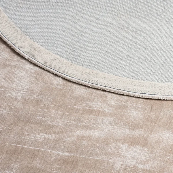 Pergamon Luxus Designer Teppich Roma Rund In Beige 4