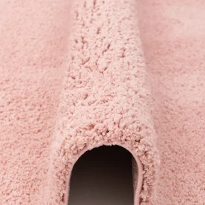 Pergamon Luxus Super Hochflor Shaggy Teppich Luca Rund In Rosa 11