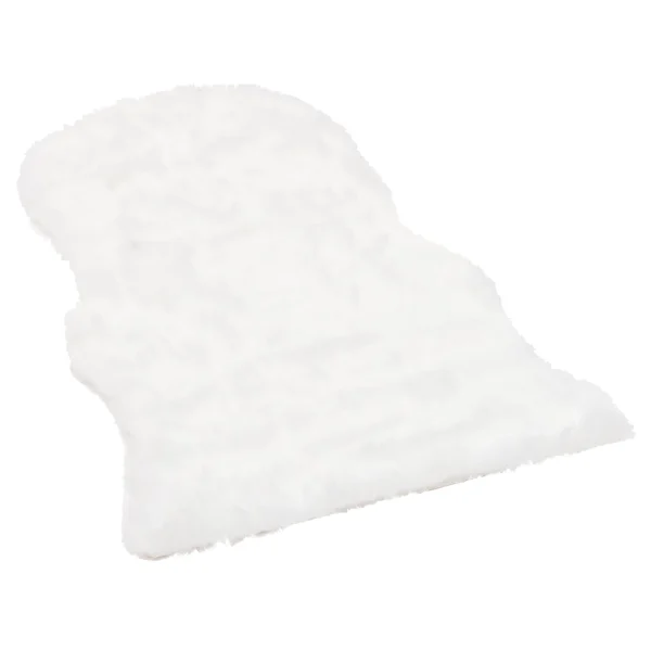 Pergamon Luxus Super Soft Fellteppich Aspen Meliert Shape In Weiss 3