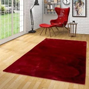 Pergamon Luxus Super Soft Fellteppich Plush In Grijs 15