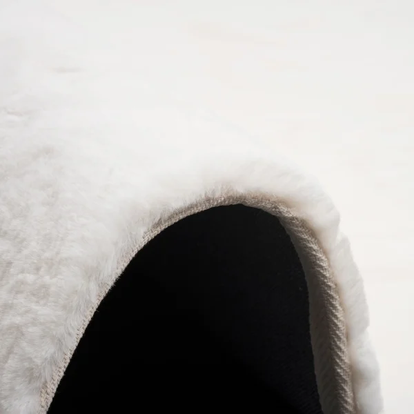 Pergamon Luxus Super Soft Fellteppich Plush In Weiss 4