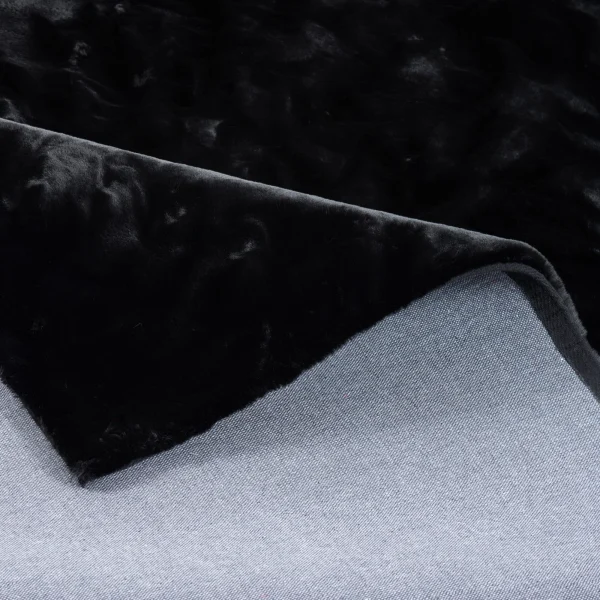 Pergamon Luxus Super Soft Fellteppich Plush In Zwart 5