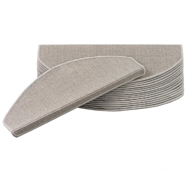 Pergamon Natur Sisal Stufenmatten 15er-Set In Grijs 3