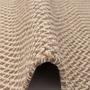 Pergamon Natur Teppich Wolle Rana Meliert In Beige 11