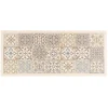 Pergamon Vinyl Teppich Küchenläufer Evora Fliesenoptik In Beige 26