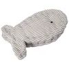 PureDay Deko-Kissen Fisch, Taupe/Weiß 11