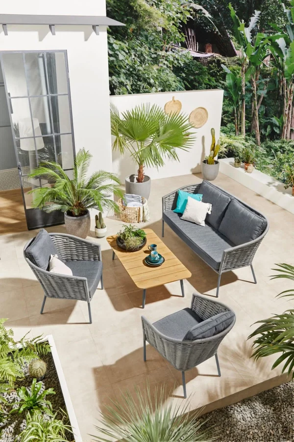 PureDay Outdoor-Kissen Napoli, Beige 3