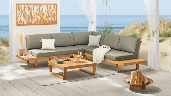PureDay Outdoor-Kissen Napoli, Beige 5
