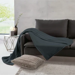 REDBEST Fleece Wohndecke 10er-Pack In Anthrazit 9