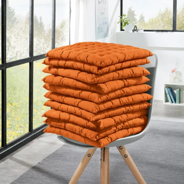 REDBEST Stuhlkissen 10er-Pack In Orange 3
