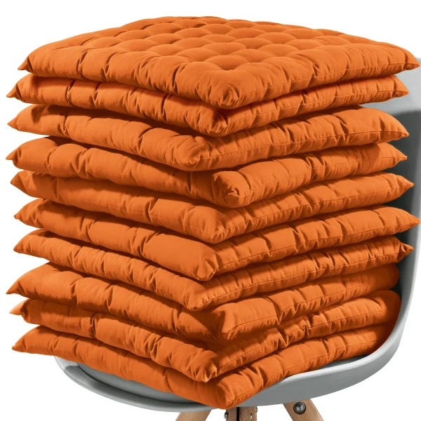 REDBEST Stuhlkissen 10er-Pack In Orange 1