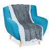 Relaxdays 1x Kuscheldecke In Grau/ Weiß – (B)150 X (T)200 Cm 16