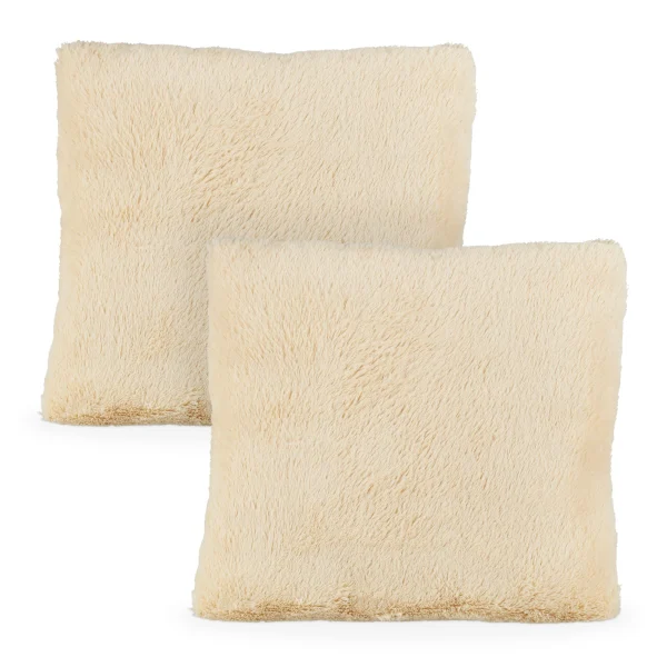 Relaxdays 2 X Kissen In Creme – 35 X 40 Cm 9