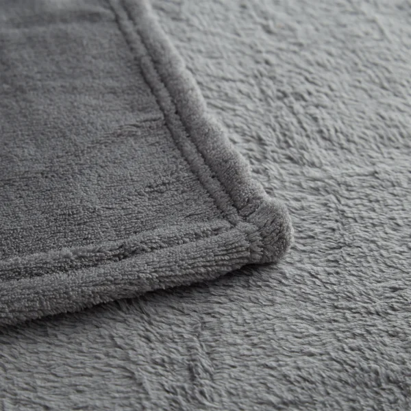 Relaxdays 3x Kuscheldecke In Grau – (B)200 X (T)220 Cm 5
