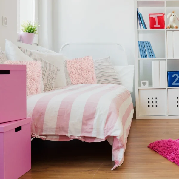Relaxdays 4 X Fellkissen In Rosa – (B)45 X (T)45 Cm 6