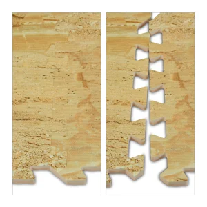 Relaxdays 9er-Set: Bodenschutzmatte In Beige 22