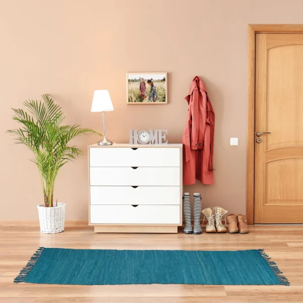 Relaxdays Flickenteppich In Blau – 80×200 Cm 3