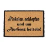 Relaxdays Fußmatte Audienz In Natur/Schwarz – 40 X 60 Cm 19