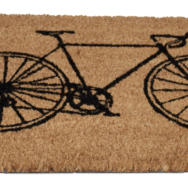 Relaxdays Fußmatte “Fahrrad” In Natur/ Schwarz – 60 X 40 Cm 7
