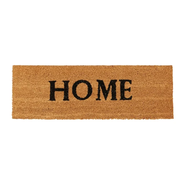 Relaxdays Fußmatte Home In Natur – (B)75 X (T)25 Cm 1