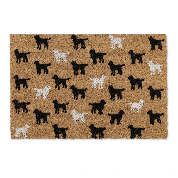 Relaxdays Fußmatte “Hunde” In Natur – (B)60 X (T)40 Cm 9