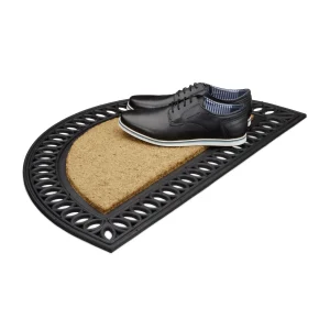 Relaxdays Fußmatte In Natur/Schwarz – (B)75 X (T)45 Cm 7