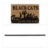 Relaxdays Fußmatte “Katzen” In Natur/ Schwarz – (B)60 X (T)40 Cm 26