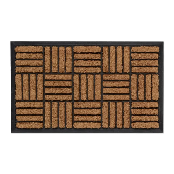 Relaxdays Fußmatte “Muster” In Natur/ Schwarz – 45 X 75 Cm 9