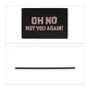 Relaxdays Fußmatte Oh No In Natur-Schwarz- (B)60 X (T)40 Cm 13