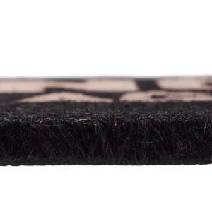 Relaxdays Fußmatte Oh No In Natur-Schwarz- (B)60 X (T)40 Cm 20