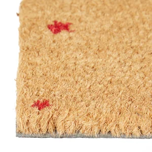 Relaxdays Fußmatte Sterne In Rot – (B)60 X (T)40 Cm 15