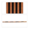 Relaxdays Fußmatte Streifen In Braun-Schwarz – (B)60 X (T)40 Cm 17