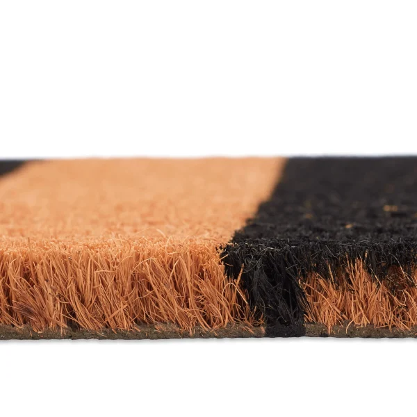 Relaxdays Fußmatte Streifen In Braun-Schwarz – (B)60 X (T)40 Cm 7