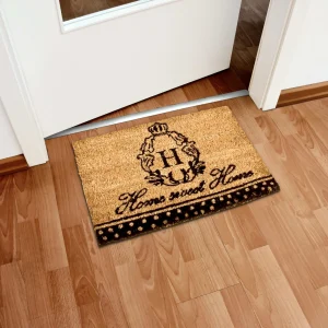 Relaxdays Fußmatte Sweet Home In Braun – (B)60 X (T)40 Cm 10
