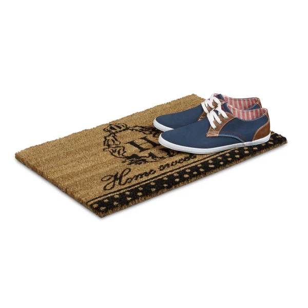 Relaxdays Fußmatte Sweet Home In Braun – (B)60 X (T)40 Cm 4