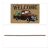 Relaxdays Fußmatte “Welcome Auto” In Natur – (L)60 X (B)40 Cm 16