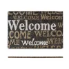Relaxdays Fußmatte Welcome In Braun – (B)60 X (T)40 Cm 10
