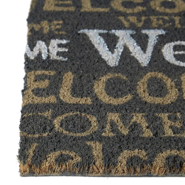 Relaxdays Fußmatte Welcome In Braun – (B)60 X (T)40 Cm 6