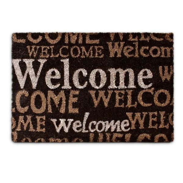 Relaxdays Fußmatte Welcome In Braun – (B)60 X (T)40 Cm 7