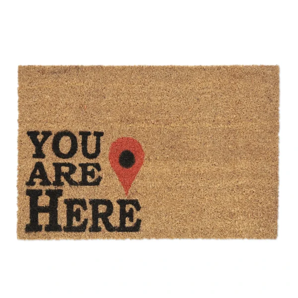 Relaxdays Fußmatte “You Are Here” In Natur – 40 X 60 Cm 9