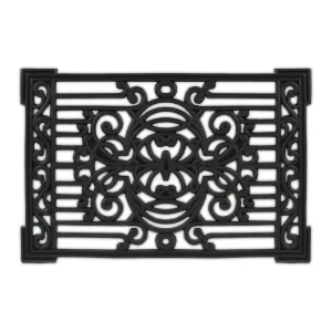 Relaxdays Gummi-Fußmatte In Schwarz – (B)60 X (T)40 Cm 21